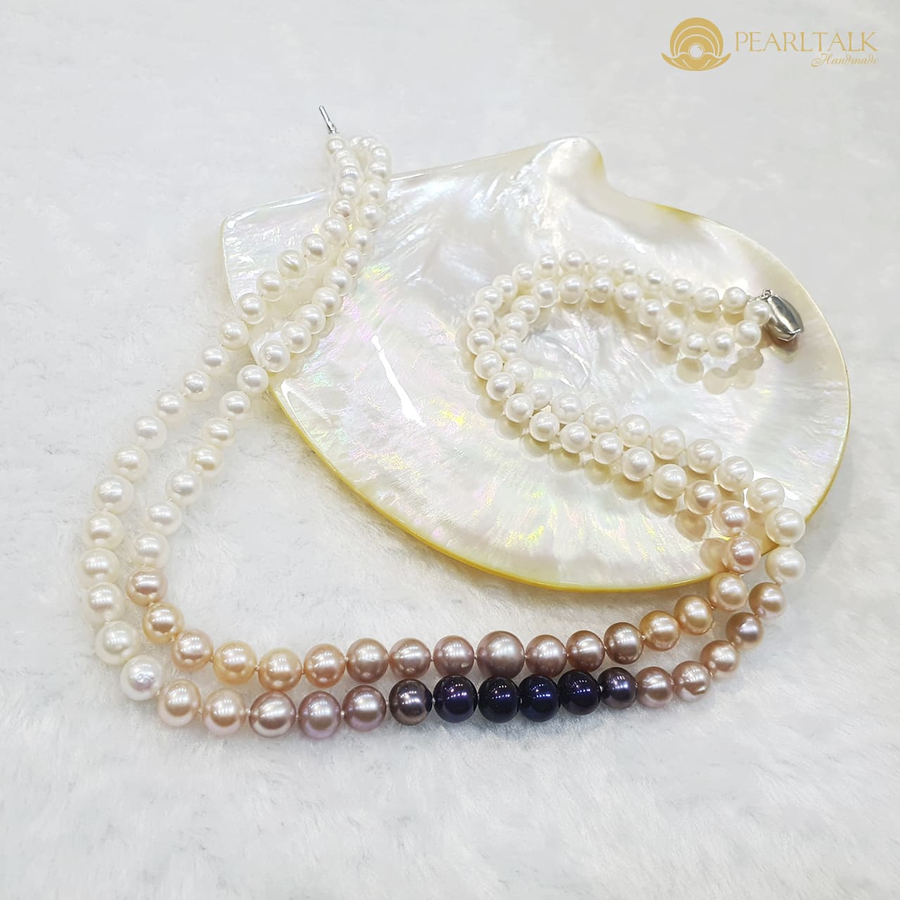CHUỖI NGỌC TRAI ELIZABETH PRINCESS 8 - 9 MM